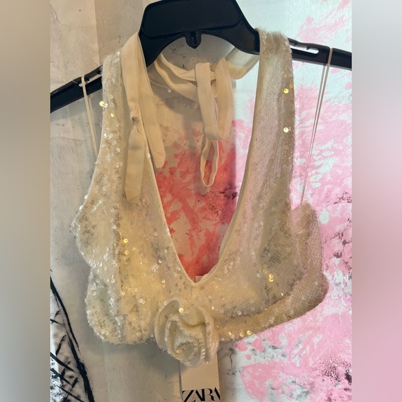 ZARA NWT 🎄SEQUIN HALTER TOP SIZE L
🚨FIRM PRICE NO DISCOUNT - Picture 11 of 11